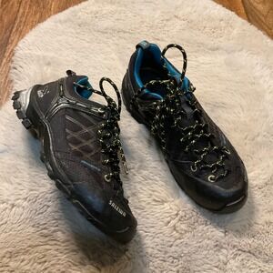 Salewa Firetail Hiking Shoes EVO Size 7 Waterproof 63312 Black Womens